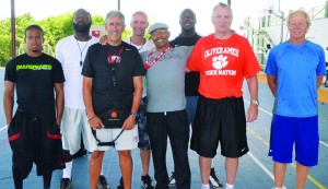 American and Anguillian Coaches