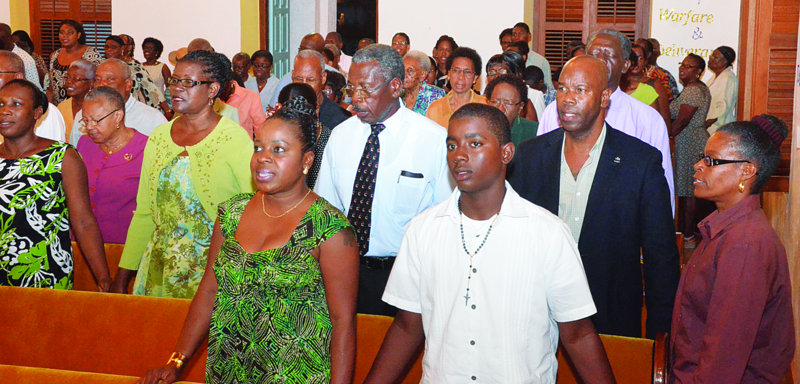 Members of the Congregation at Ebenezer