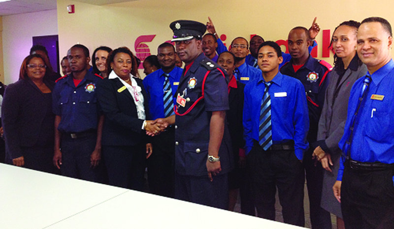 Scotiabankers take Fire Safety Seriously