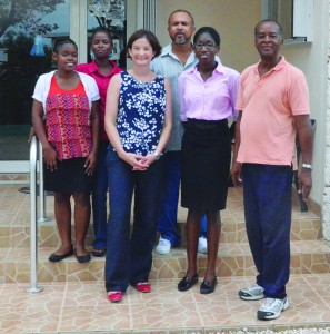 Governor Scott and Mr. Evans Rogers at The Anguillian