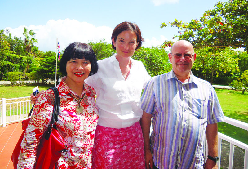 Governor of Monserrat visits Anguilla