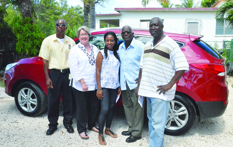 Winner of Anguilla Domino Association Raffle