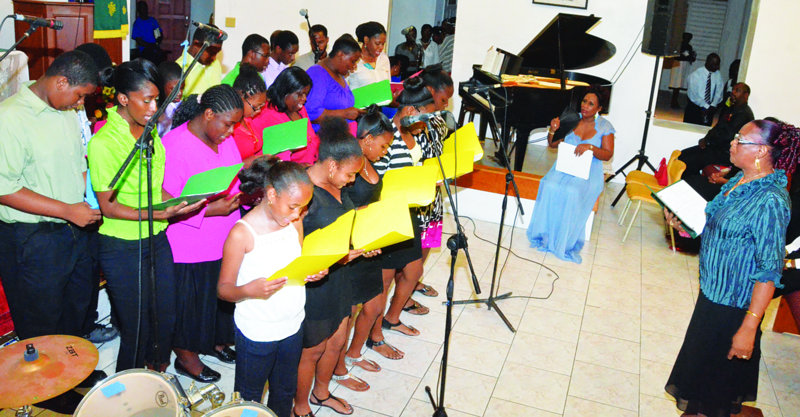 CHOIR FESTIVAL, NEW HYMN BOOK CLIMAX  200 YEARS OF METHODISM IN ANGUILLA