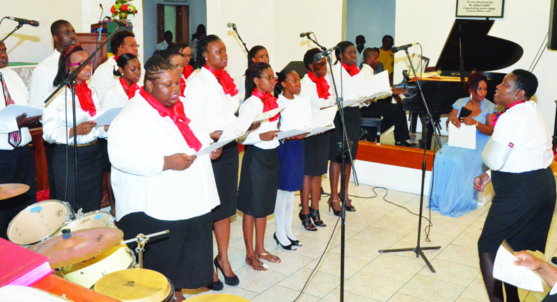 CHOIR FESTIVAL, NEW HYMN BOOK CLIMAX  200 YEARS OF METHODISM IN ANGUILLA