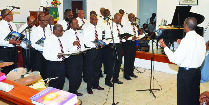CHOIR FESTIVAL, NEW HYMN BOOK CLIMAX  200 YEARS OF METHODISM IN ANGUILLA