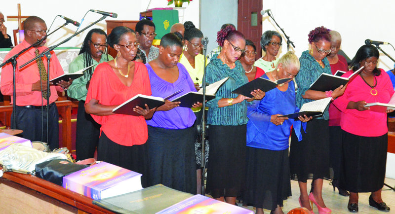 CHOIR FESTIVAL, NEW HYMN BOOK CLIMAX  200 YEARS OF METHODISM IN ANGUILLA