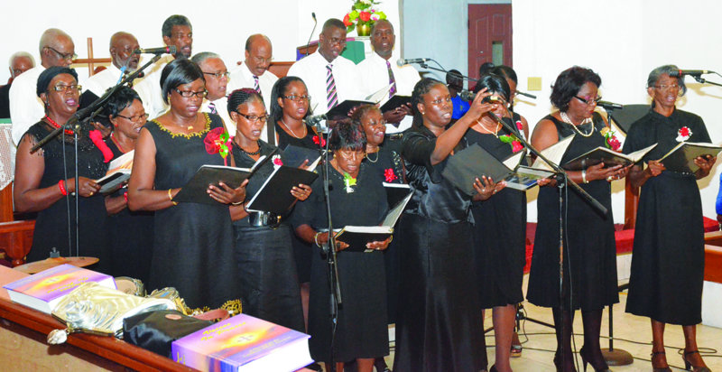 CHOIR FESTIVAL, NEW HYMN BOOK CLIMAX  200 YEARS OF METHODISM IN ANGUILLA