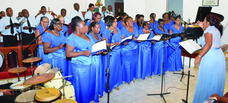 CHOIR FESTIVAL, NEW HYMN BOOK CLIMAX  200 YEARS OF METHODISM IN ANGUILLA