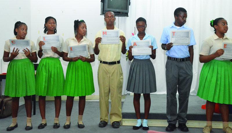 OECS CLIMATE CHANGE EXHIBITION EXCITES  ANGUILLIAN STUDENTS