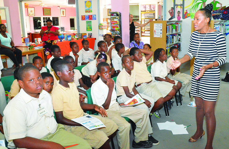 OECS CLIMATE CHANGE EXHIBITION EXCITES  ANGUILLIAN STUDENTS