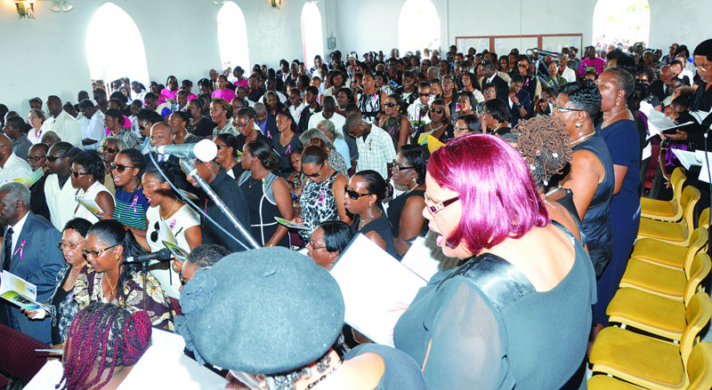 MASS FUNERAL FOR SILWOOD CONNOR Rev Dr Wycherley Gumbs: “Turn Adversity Into Blessing”