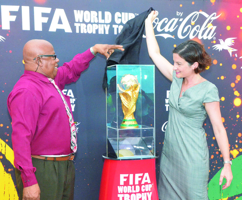 ANGUILLA WELCOMES WORLD’S LARGEST FIFA TROPHY TOUR