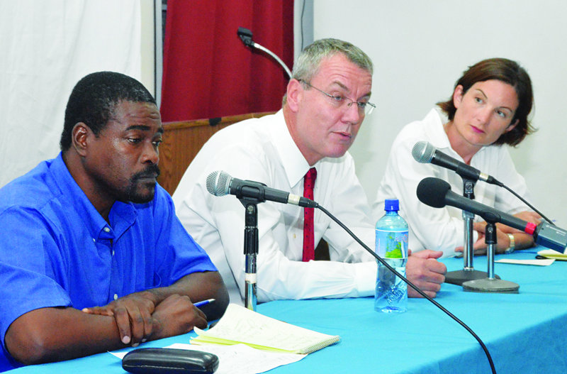 DR PETER HAYES:  “I CAME TO LISTEN TO ANGUILLIANS”