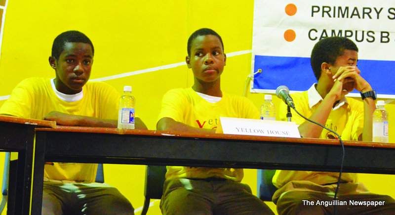 ORANGE HOUSE PLACES FIRST IN QUIZ COMPETITION