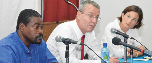 DR PETER HAYES:  “I CAME TO LISTEN TO ANGUILLIANS”