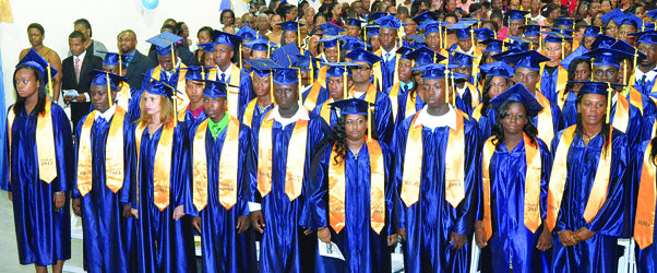 “THINK BIG, THINK POSITIVE”, PRINCIPAL TELLS  157 GRADUATING STUDENTS