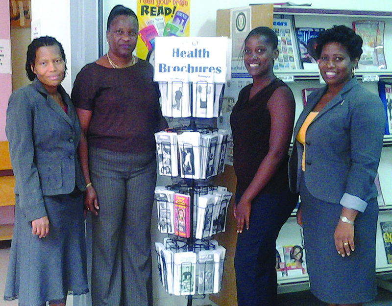 Department Of Health And Nutrition Presents Health Information Brochures To Library