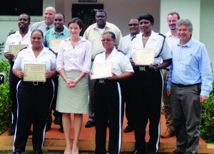 Successful Trainees with Governor Scott