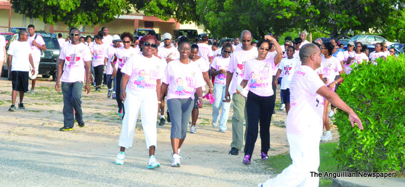 BREAST CANCER AWARENESS DAY WIDELY SUPPORTED IN ANGUILLA