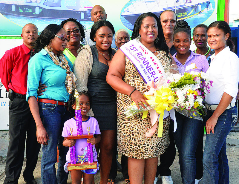 Ms Webster welcomed home by family and friends