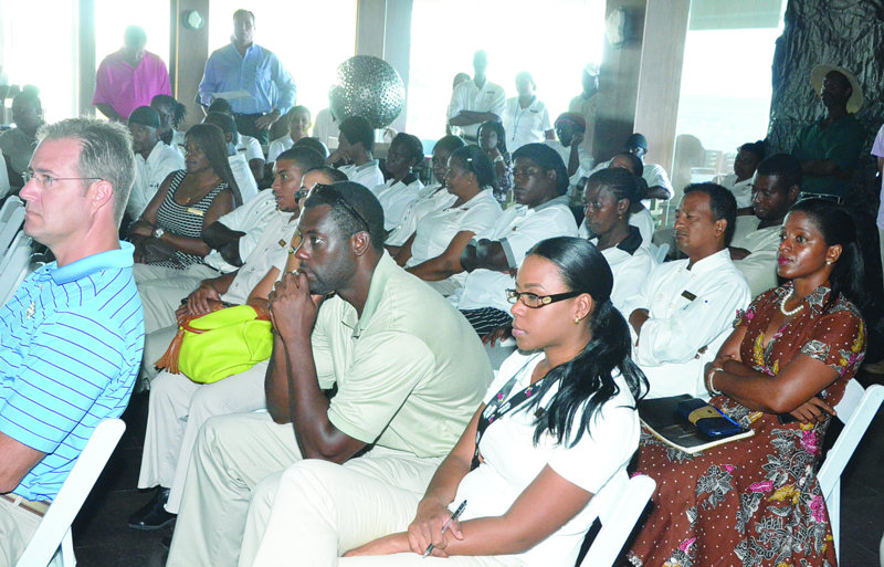 Colleagues at the Award Ceremony