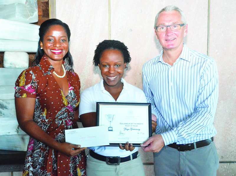 Dorla Hodge, Zenya Greenaway (awardee), Richard Alexander