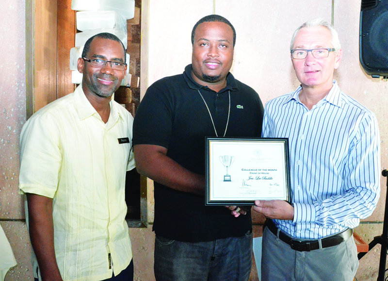 Peron Sepersaud, Jeri-Lee Buddle (awardee), Richard Alexander