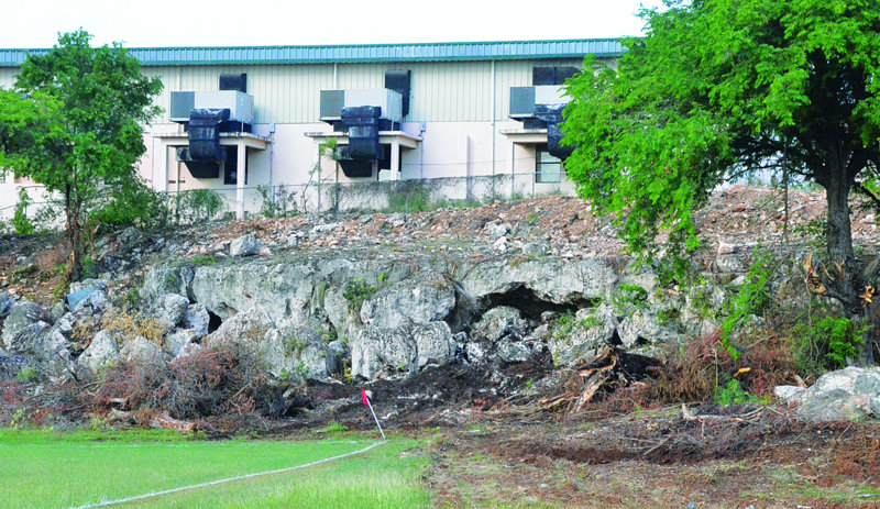 CAMPUS B CLEARED OF BUSH