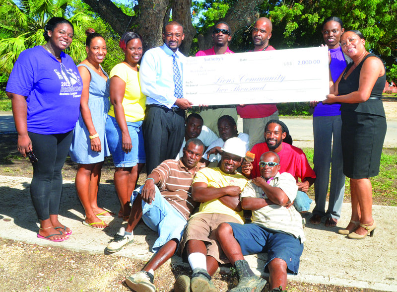 Donation from Scott Hauser and West Indies Concrete Company