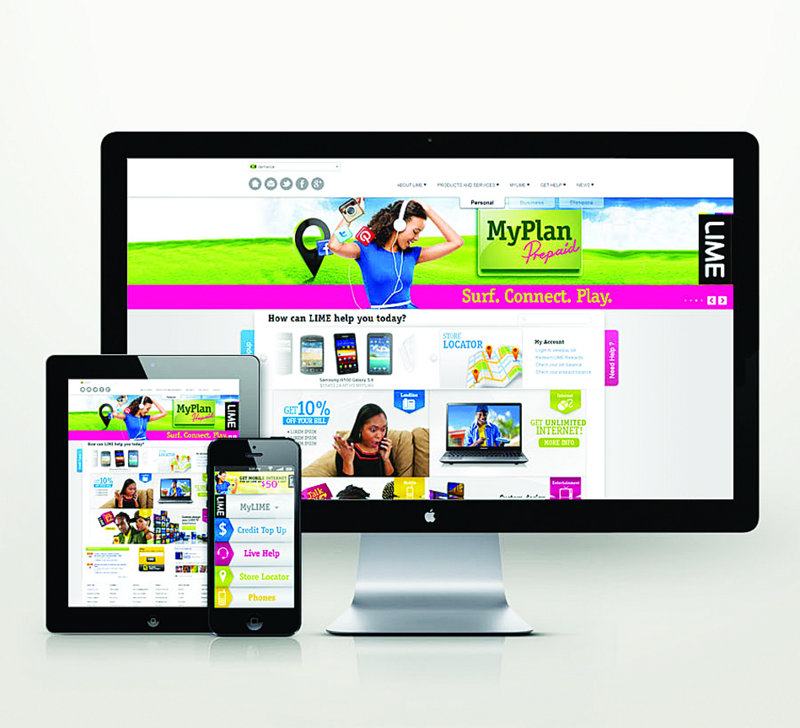 LIME UNVEILS MOBILE-READY WEBSITE