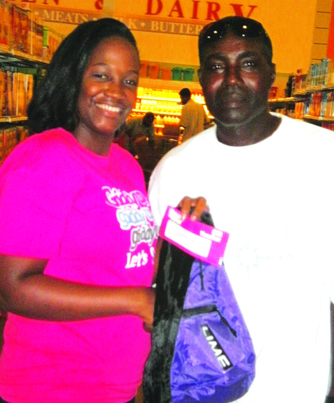 LIME POWERS “SHARE THE CHEER SUPERMARKET SWEEP” @ J W PROCTORS SUPERMARKET