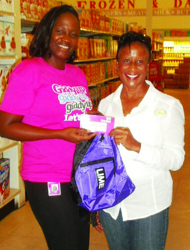 LIME POWERS “SHARE THE CHEER SUPERMARKET SWEEP” @ J W PROCTORS SUPERMARKET