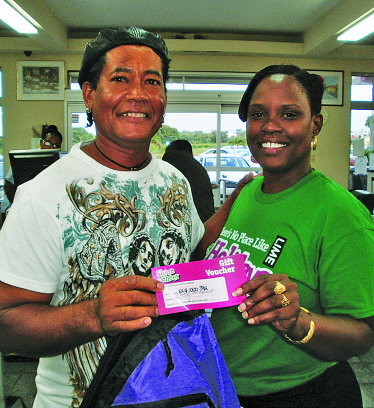 LIME POWERS “SHARE THE CHEER SUPERMARKET SWEEP”