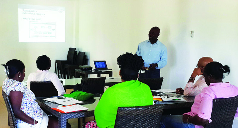 ANGUILLA TOASTMASTERS CLUB OFFICERS TRAINED