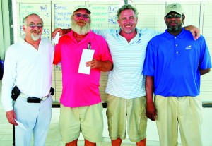  First Place Team L-R: Thomas Astaphan, Jeffrey Griffiths, Brett Fetterolf and Troy Gumbs