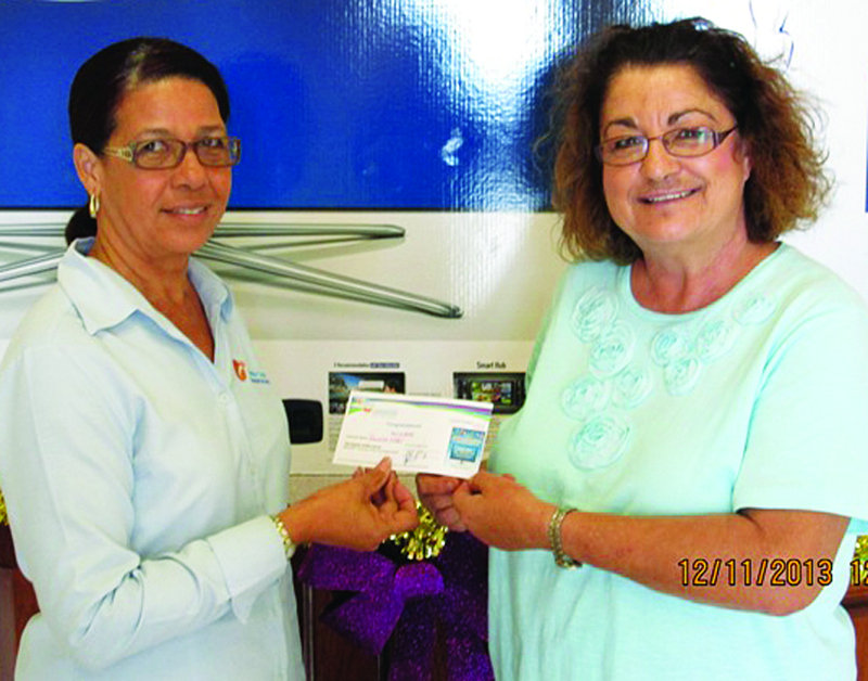 CARIBBEAN CABLE COMMUNICATIONS CUSTOMERS FELT  THE MAGIC OF CHRISTMAS!