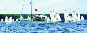 Racing in the Dinghy Regatta