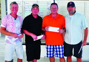 Third Place Team L-R: Gary Charkham, Chad Bourassa, Jason Chapman and Rob Holtet