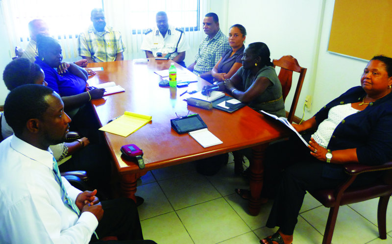 OFFICIALS DISCUSS VIOLENCE AT SCHOOL