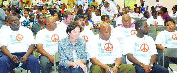 MINISTRY LAUNCHES NATIONAL ANTI-VIOLENCE CAMPAIGN Government Officials Call For Halt To Violence