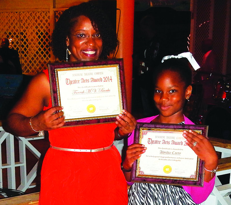 FOUR AWARDED BY SUNSHINE THEATRE COMPANY