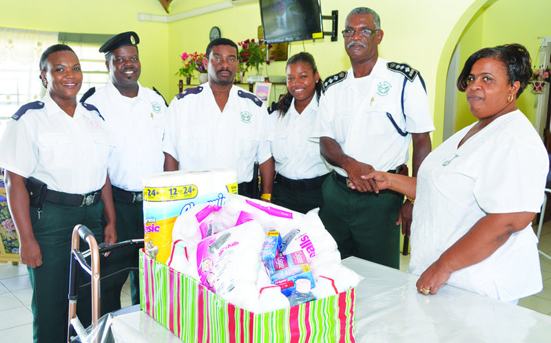 HM PRISON DONATES TO MIRIAM GUMBS HOME
