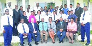 Police, Customs and Immigration Personnel attending course