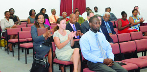 Government officials from Anguilla and Partner Representatives