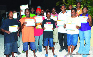 Refurbishing Volunteer Workers at Pond Ground Care Centre