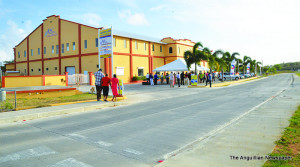 View of New Road and ABC Supplies Building