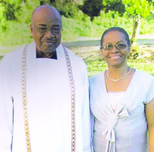 The late Canon & Mrs Hodge  (Photo Source: Funeral Booklet)