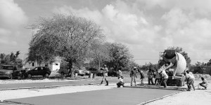 Rey Hill Basketball court