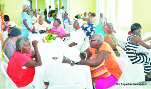 Senior Citizens at Lunch