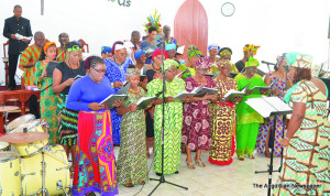 Bethel Methodist Church Choir in Negro Spiritual Performance